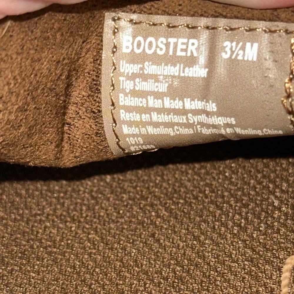 Deer Stags Kids' Booster Driving Moc Slip-On in Dark Luggage Preowned Size 3.5